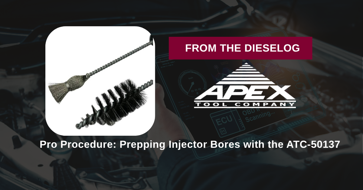 Pro Procedure: Prepping Injector Bores with the ATC-50137